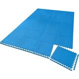 thumbnail of tectake Bodenschutzmatte 24-tlg. - 24er Set blau