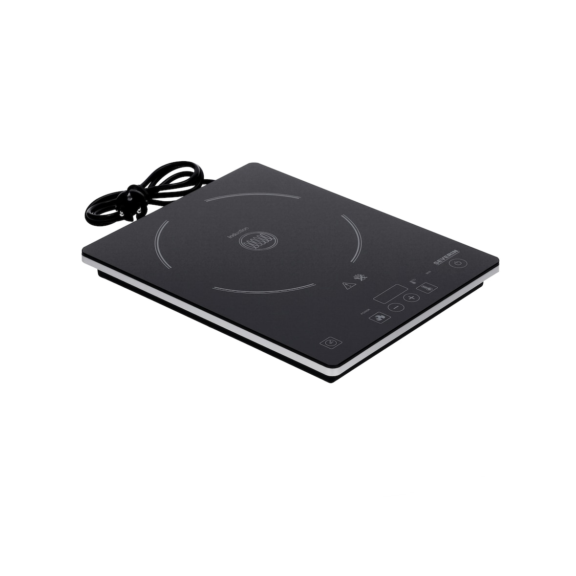 Severin DK 1071 piastra di cottura ad induzione,vetro,potenza:2.000 W,base di cottura in vetro-ceramica,nero.