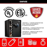 thumbnail of Coffre-fort -   - Ignifuge et Etanche - XXL 56,6L - Combinaison électronique MASTER LOCK