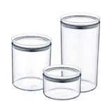 thumbnail of Set 3 Recipientes Herméticos para Alimentos Pequeños, Medianos y Grandes, de forma Redonda 7house