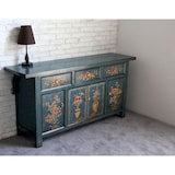 thumbnail of OPIUM OUTLET Meubel Ladekast Kabinet Sideboard Huwelijkskast 34372-1 blauw Aziatisch Chinees Oosters