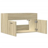 thumbnail of vidaXL Waschbeckenunterschrank Sonoma-Eiche 80x38,5x46cm Holzwerkstoff