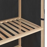 thumbnail of vidaXL Schuhschrank mit Abdeckung Grau 79 x 40 x 80 cm Stoff