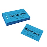 thumbnail of CombiCraft Wertmarken Block 'Wertmarke' Blau - 5 Blöcke mit 50 Wertmarken pro Block