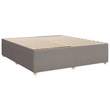 thumbnail of vidaXL Boxspringbett mit Matratze Taupe 200x200 cm Stoff