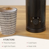 thumbnail of Briebe Elegance Set Máquina de Café Filtro 10 Chávenas + Espumador de Leite Elétrico 4 em 1, SKT1188BLK, Preto