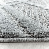 thumbnail of Carpetsale24 Teppich 280x370 cm Grau, Hochflor Wohnzimmer Teppich, Weich & Flauschig, Skandinavisch Boho Stil, Langflor Shaggy, Skandi Design