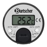 thumbnail of Thermometer D3000 KTP RVS/Kunststof | Incl. beschermingskap & 1 batterij | 34x34x160(h)mm