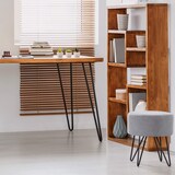 thumbnail of 4x Haarnadel Tischbeine EDELSTAHL SCHWARZ CHROME Möbel Tischgestell Hairpin Leg EDELSTAHL 2 Streben