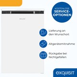 thumbnail of Exquisit Kühlschrank, 107 Liter, 2-in-1, LED-Beleuchtung, kompakt, leise, KS516-4-E-051C weiss