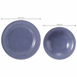 thumbnail of Seltmann Weiden Beat Color Glaze Tafelservice 12-teilig - Fliederblau