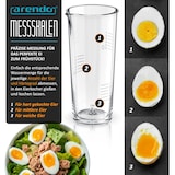 thumbnail of Arendo Eierkocher Messbecher, Passgenau, lebensmittelecht, mit Ausguss