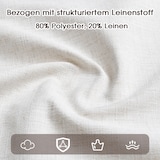 thumbnail of 2 Esszimmerstühle Massivholz Walnuss mit Rattanlehne und Leinenpolster
