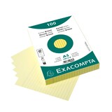thumbnail of Exacompta 10828SE 10x Karteikarten liniert DIN A5 100 St eingeschweißt - Gelb
