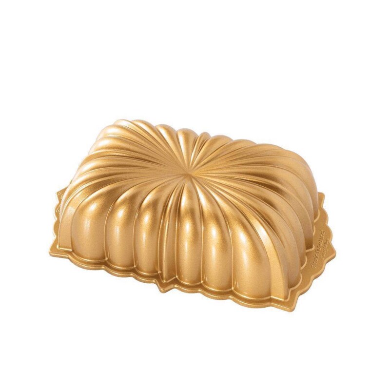 Nordic ware stampo per pagnotta classica scanalata in alluminio pressofuso classic fluted loaf pan
