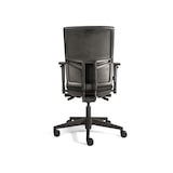 thumbnail of Büro-Drehstuhl mit Lordosenstütze Chefsessel  Bürostuhl 980-1125x485x440 mm Schwarz 210360