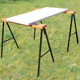 thumbnail of 2x Klappbock mit 250 kg Traglast je Paar, aus robustem, stabilem Stahl