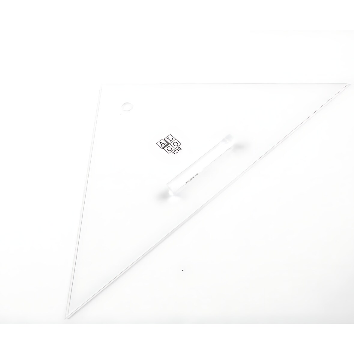 Alco Anlegedreieck Kunststoff 27 cm transparent