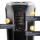 thumbnail of KLAMER Handrührgerät, 600 Watt Handrührer mit Turbostufe, 5 Stufen Handmixer mit Schneebesen und Knethaken aus Edelstahl