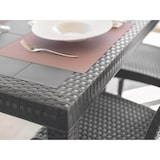 thumbnail of BS COM Tavolo da Giardino Quadrato in wicker cm 80x80 Plastica 80x80x74 cm Taupe