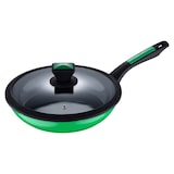 thumbnail of Benetton - Sartén Con Tapa 24X4,8Cm Aluminio Forjado Inducción Verde Rainbow