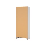 thumbnail of Dmora Armadio multiuso Charleston, Mobile portascope a 2 ante, Scarpiera con ripiani, Guardaroba portascope, cm73x37h180 cm, Bianco