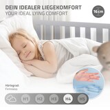 thumbnail of ML-Design Kinderbett 90x200 cm Hellgrau mit Matratze H:16 cm, Rausfallschutz, Dach & Lattenrost, Hausbett aus Kiefernholz, Bodenbett Bettenhaus