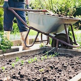 thumbnail of Relaxdays Schubkarrenrad 3.50-8, Vollgummireifen mit fester Achse, Stahlfelge, Ersatzrad Schubkarre, 120 kg, schwarz