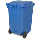 thumbnail of 360 Liter DIN Mülltonne, HxBxT 1090x620x860 mm, Gewicht 17,1 kg, blau