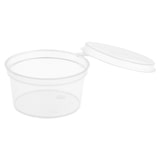 thumbnail of Pequena Terrina Com Tampa Incorporada 30 Ml Ø5/4X2.7 Cm Transparente Pp (1000 Unidades)