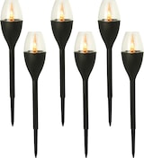 thumbnail of BERGNER - Set aus 6 Solar-Gartenlampen 6x6x37 cm