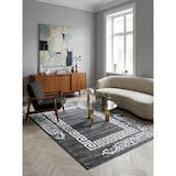 thumbnail of Teppich Waschbar Klassisch Modern Strapazierfähig Esszimmer Flur Grau 160x230 cm OEKO-TEX Fußbodenheizung geeignet – ASPEN von Kadima Design