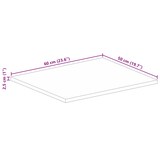 thumbnail of vidaXL Tafelblad rechthoekig 60x50x2,5 cm massief gerecycled hout