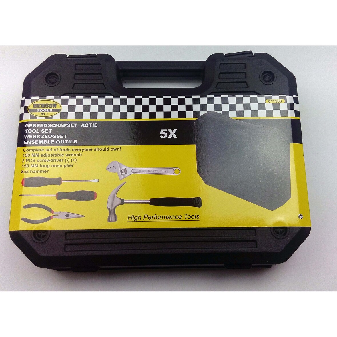 Werkzeugkiste Werkzeugbox Werkzeugkoffer 5 teilig Tool Set