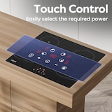 thumbnail of CIARRA inductiekookplaat 60cm kookplaat 4-zone inbouw met timer VM4BIH-F