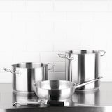 thumbnail of Vogue Edelstahl Sauteuse 240mm, von Vogue