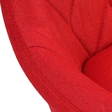 thumbnail of Barhocker Lazio Stoff rot/weiß