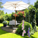 thumbnail of Relaxdays Rankhilfe Obelisk, 2er Set, 200 cm hoch, Ranksäule für Kletterpflanzen, Metall, freistehend, Rosenturm, grün