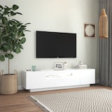 thumbnail of Mueble para TV con luces LED blanco 160x35x40 cm