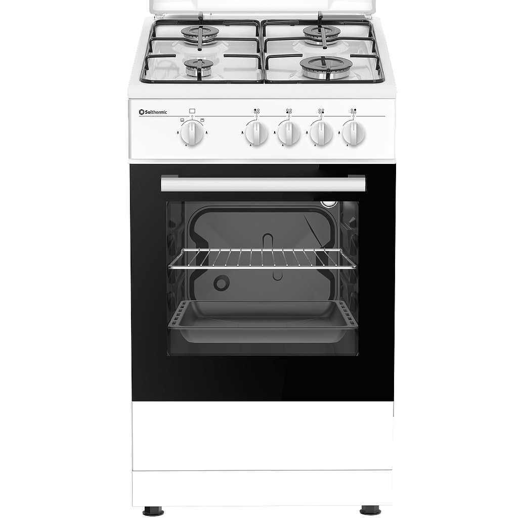 Solthermic Cocina Gas Blanca 50x50
