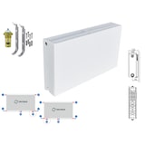 thumbnail of Planheizkörper Mittelanschluss Kompakt & Ventilheizkörper Typ 33 500x1800 & Halt