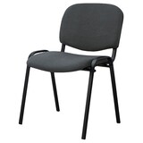 thumbnail of SIGMA Bezoekerstoel VC04, metaal/stof, grijs