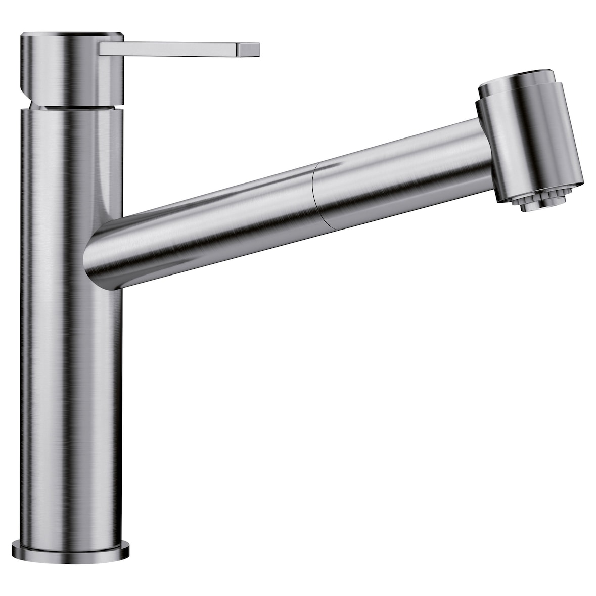 BLANCO AMBIS-S Armatur / Edelstahl gebürstet / Zugauslauf / Hochdruck -