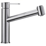 thumbnail of BLANCO AMBIS-S Armatur / Edelstahl gebürstet / Zugauslauf / Hochdruck -