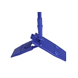 thumbnail of aro Vloerwisser met 2 doeken, microvezel/staal, 45 x 15 cm, blauw/wit