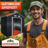 thumbnail of GARDEBRUK® XL Gerätehaus mit Fundament Kantenschutz