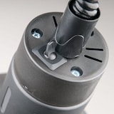 thumbnail of Schwarze Gastro-Wärmelampe für Decke – Höhenverstellbares Spiralkabel, 0,25 kW