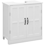 thumbnail of Mueble para debajo del lavabo armario de baño bajo lavabo con puerta doble y estante ajustable carga 20 kg 60x30x60 cm