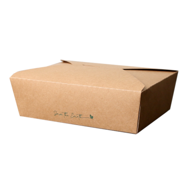 Boite lunch en carton 1900ml par 300