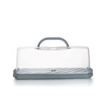 thumbnail of Porte gateaux rectangle 36x16x13,30 cm -  Transparent / Cristal Rectangulaire Plastique Ibili 36.00x16.00 cm